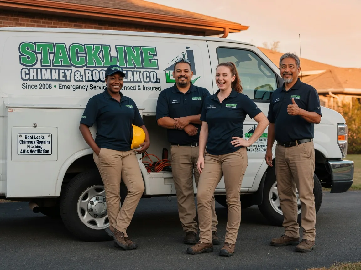 Chimney flashing repair company in Willard, NC